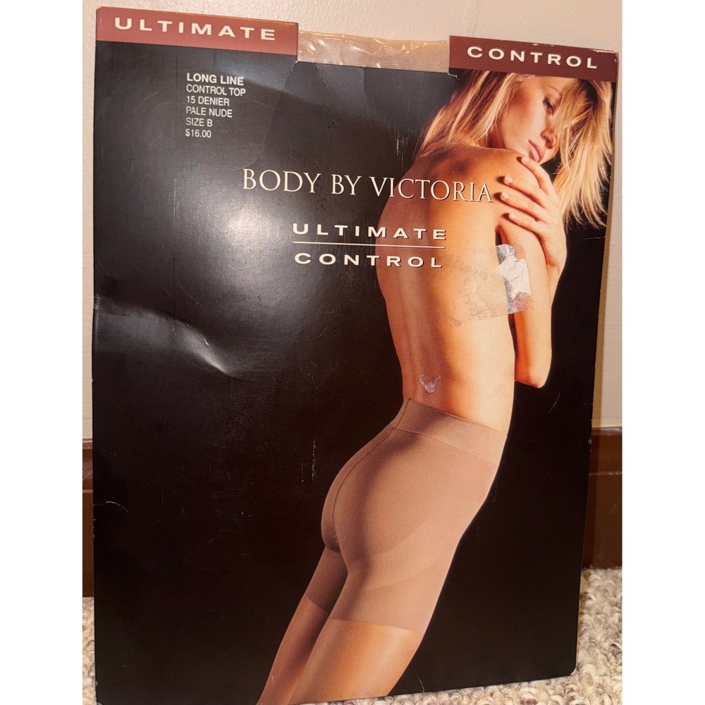 Victorias Secret Body by Victoria Ultimate Control Long Line Tights Pale Nude B